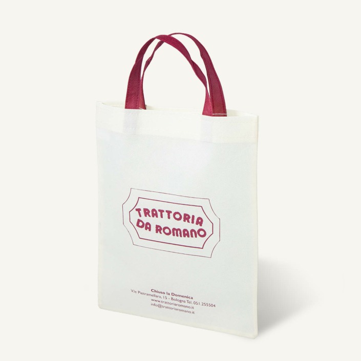 Borsa in TNT con stampa flexo, modello T-basic