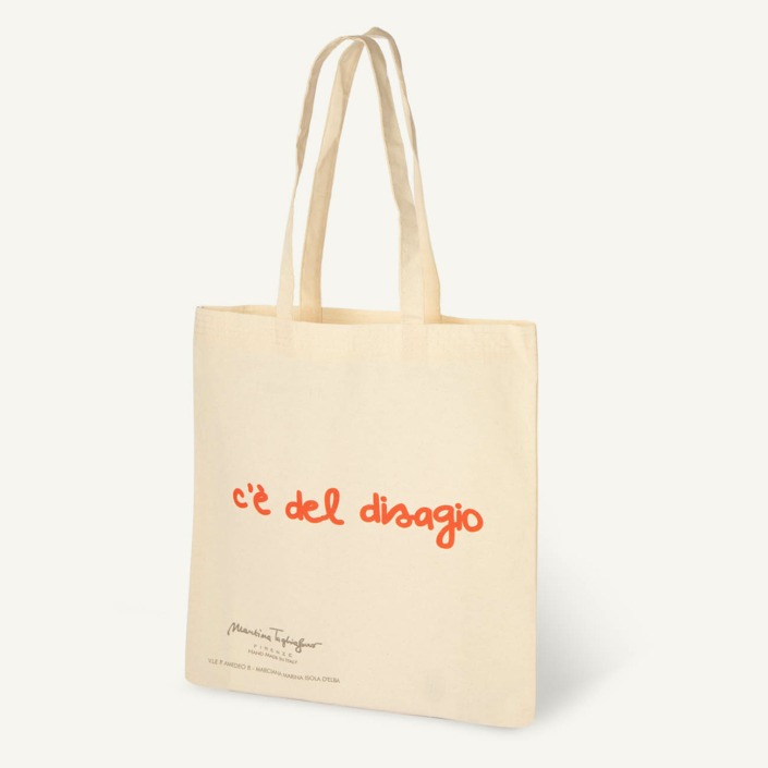 Borsa ecologica in cotone, modello T-basic